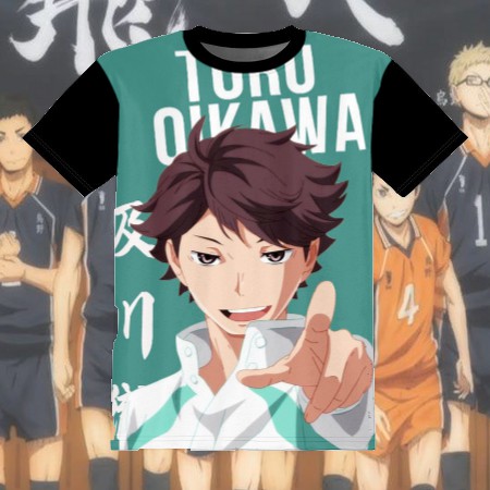 Kaos Sublime Anime Tooru Oikawa
