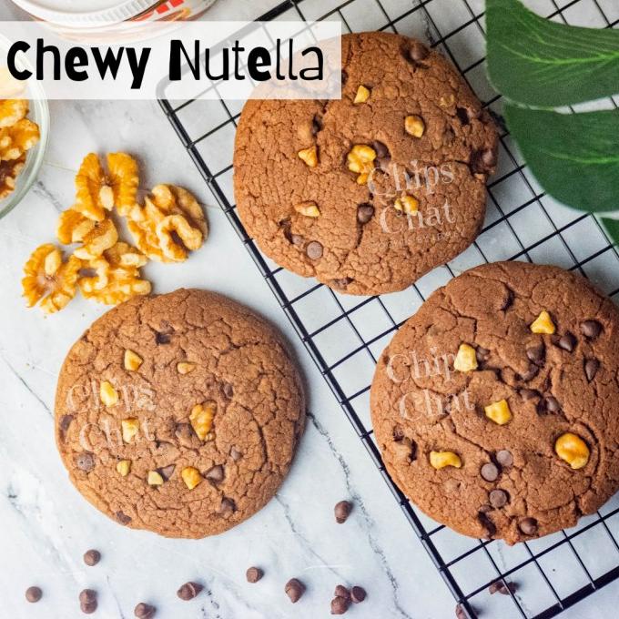 

Diskon Best NYC Extra Chewy Nutella Cookies with Walnut & Chocolate Chips Diskon