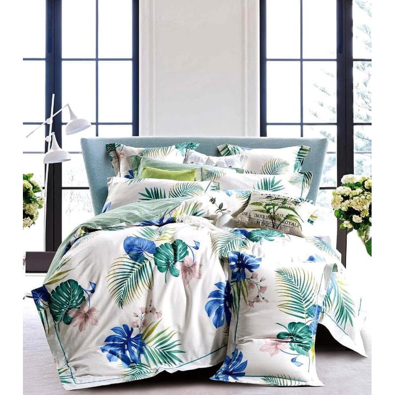 Sprei Katun Jepang Tropical | Sprei Satin Jepang