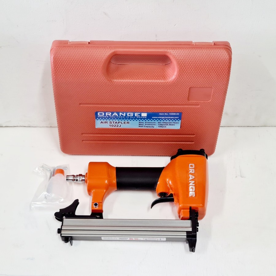 

MESIN ALAT STAPLER TEMBAK ANGIN ORANGE AIR STAPLER 1022J