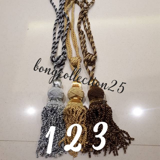 Tassel / Tali Gorden Besar / Jumbo MarmeR / SIBORI KAIN / TALI GORDEN LAMPION