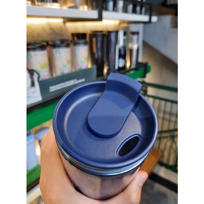 Tumbler Starbucks Spring Edition Navy Blossom 2021 New Stock
