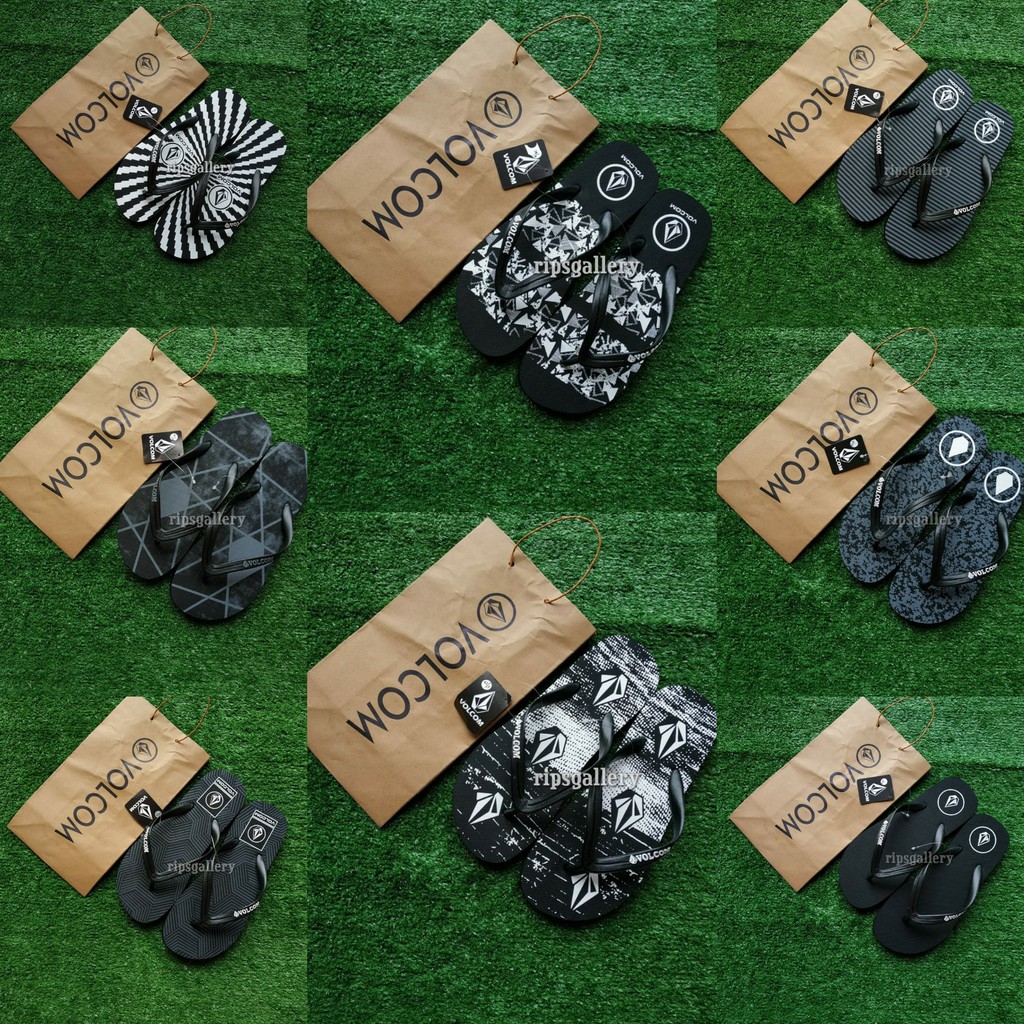Sandal Jepit Surf Volcom Pria Wanita Terbaru Grade Original sendal casual distro murah terjangkau