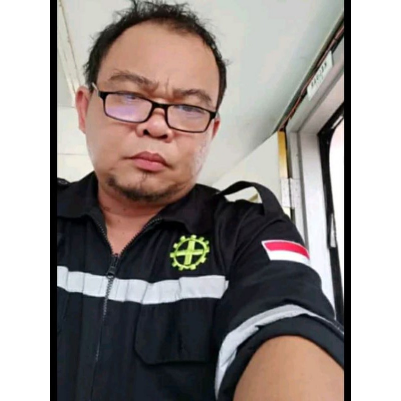 SERAGAM BAJU SAFETY HITAM RESLETING