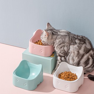flat face cat bowl