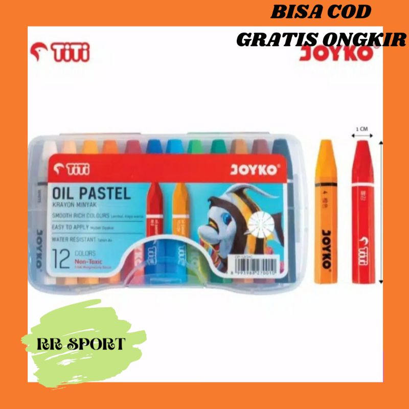 

Crayon Warna Titi 12 / Oil Pastel / Crayon Warna / Alat Mewarnai / Alat Sekolah / Alat Tulis