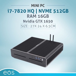 Mini PC i7 7820HQ GTX 1650 512GB NVME RAM 16 GB Windows 10