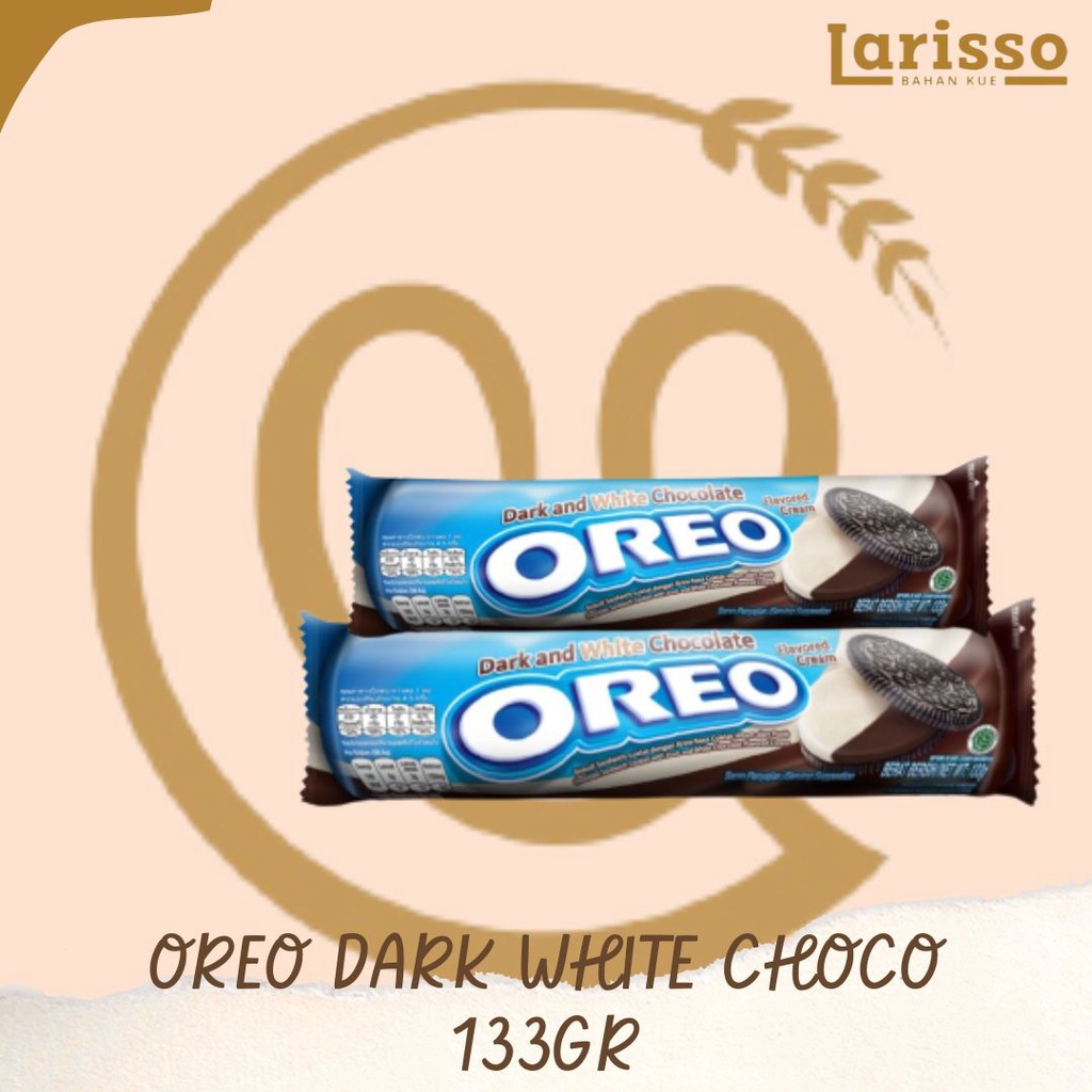 

OREO SANDWICH DARK AND WHITE CHOCOLATE 133GR