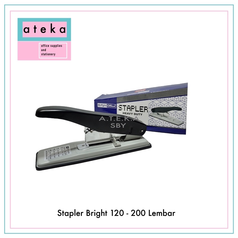 

Stapler Bright Office 120 -100 lembar