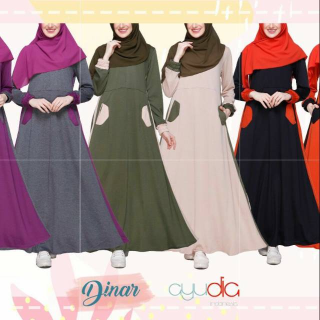 Gamis Dress Busui Sporty Casual Baby Terry Dinar By Ayudia Indonesia