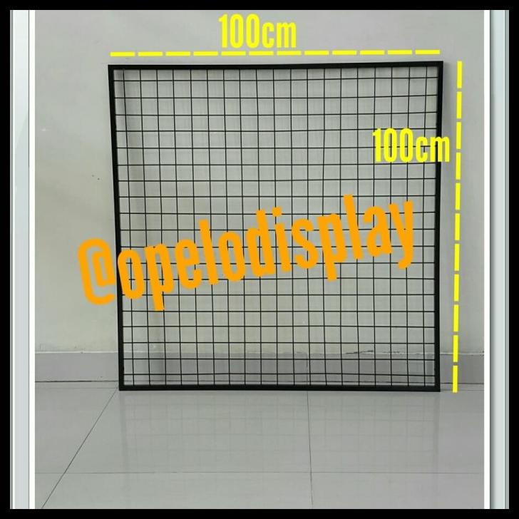 Ram Gantungan Jaring Aksesoris / Wiremesh Uk 100 Cm X 100 Cm