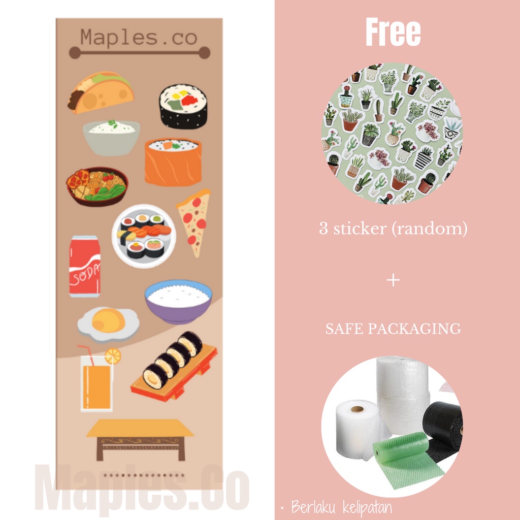

STICKER DECO/ FOODIE/ SUSHI