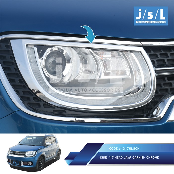 Head lamp cover Suzuki Ignis / Garnish Lampu depan Suzuki Ignis / aksesoris Suzuki IGNIS