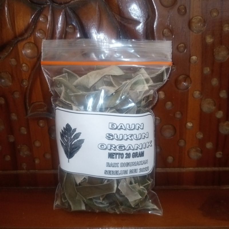 Daun Sukun Kering Organik 20 Gram Siap Seduh