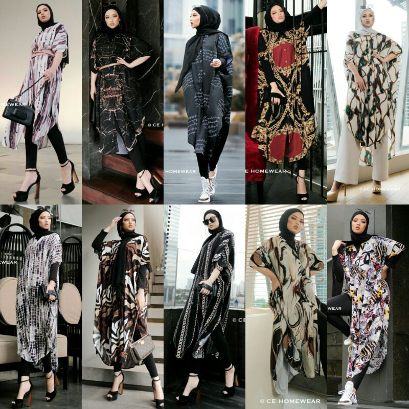 C'est La Vie by CE Homewear / Dress Lebaran Premium / Bumil / Busui / Big Size