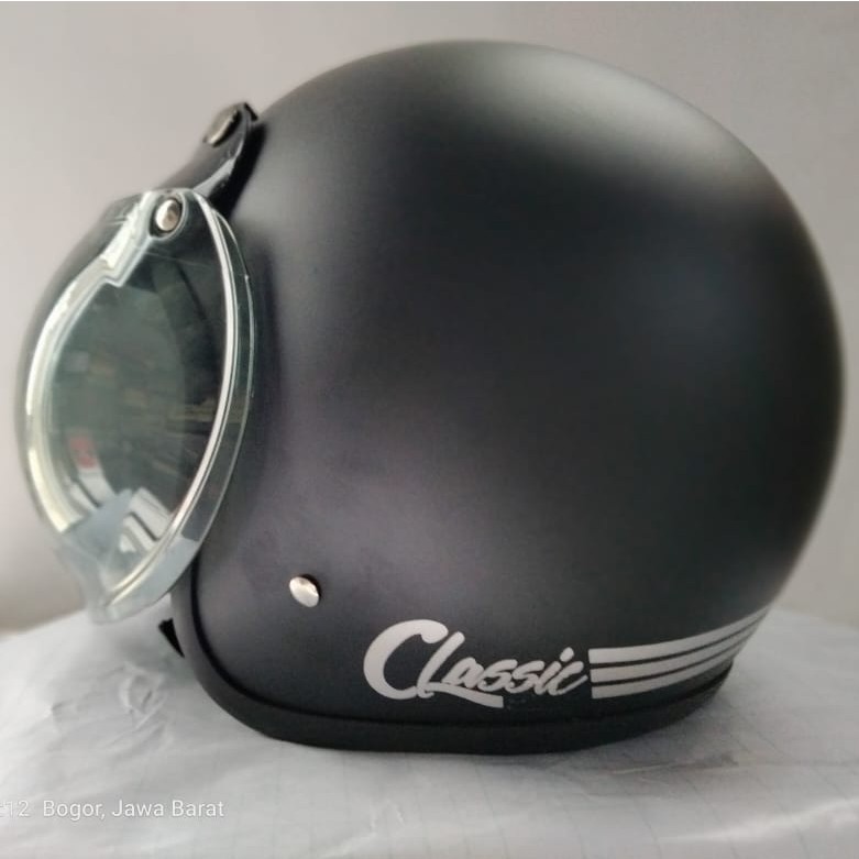 Helm Motor Bogo Retro Classic SNI