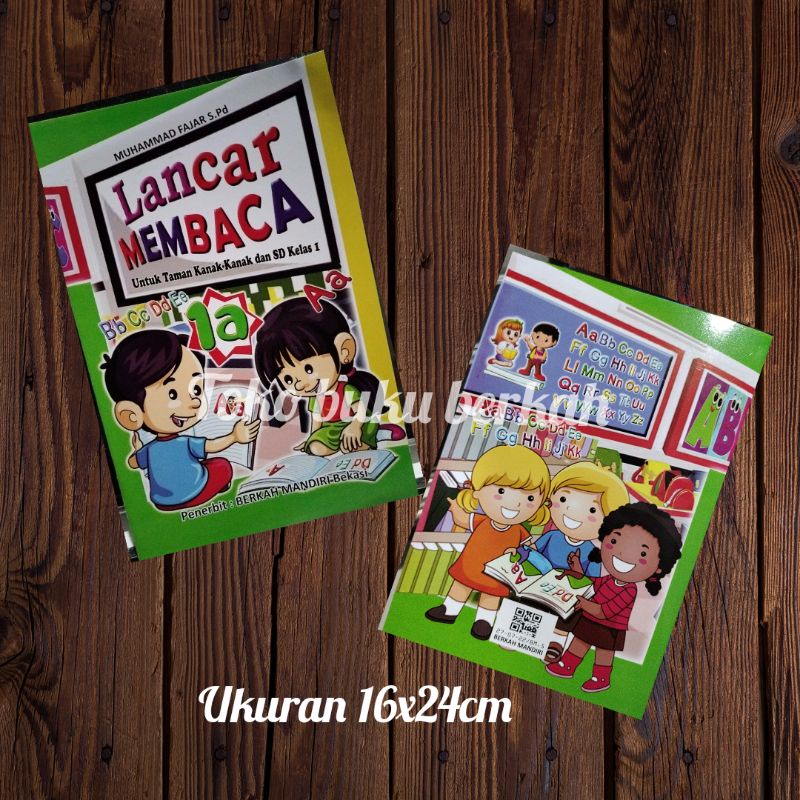 buku lancar membaca 1a ukuran 16x24cm