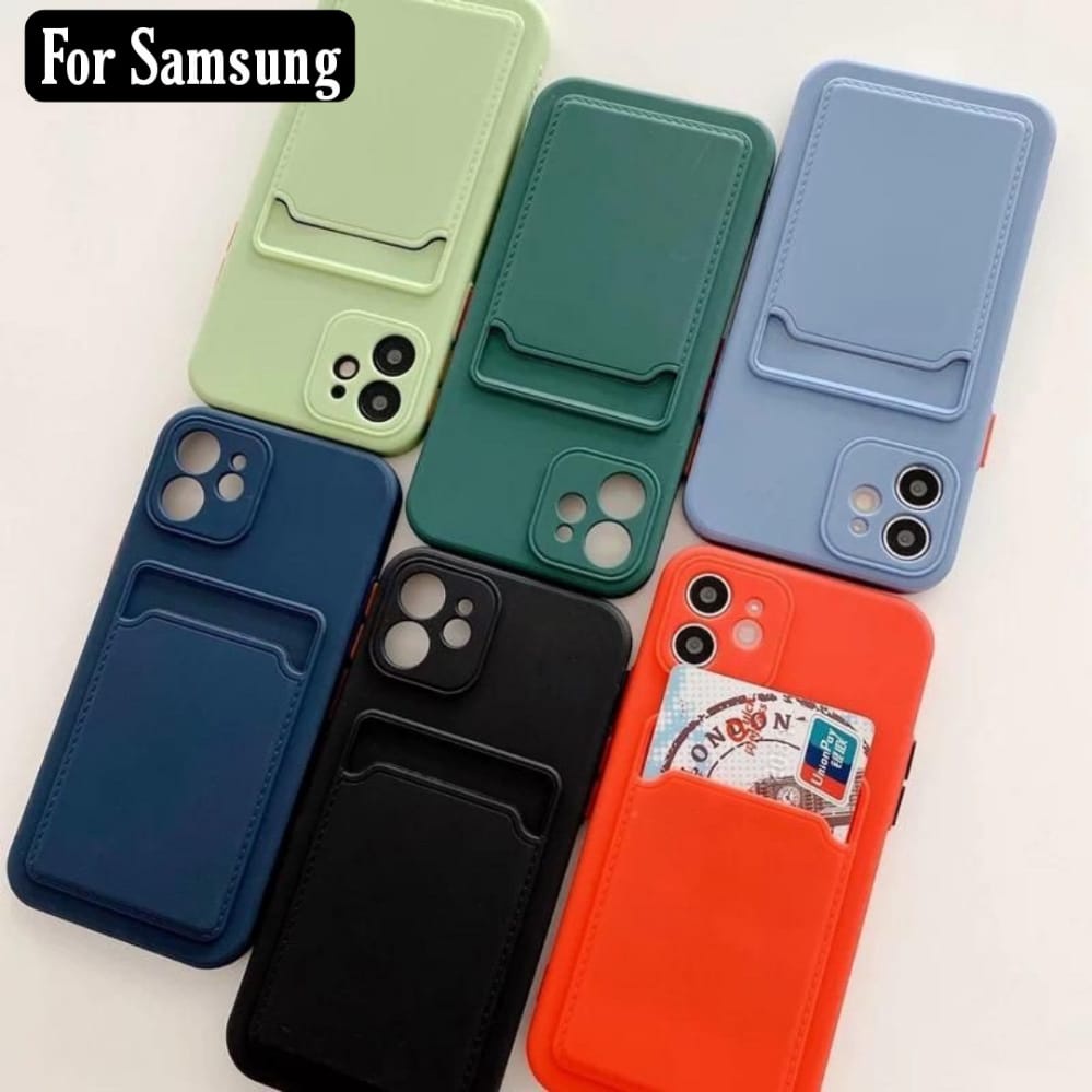 Baby Case Candy Card Slot ( Tempet Kartu) Untuk Hp Samsung A32 (5G) / A52 / A72 / A12 / A02S