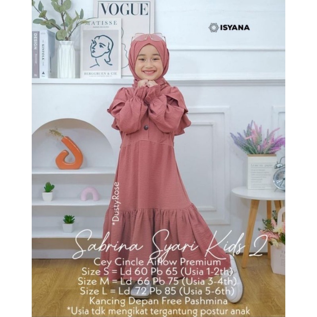 Sabrina syar'i kids