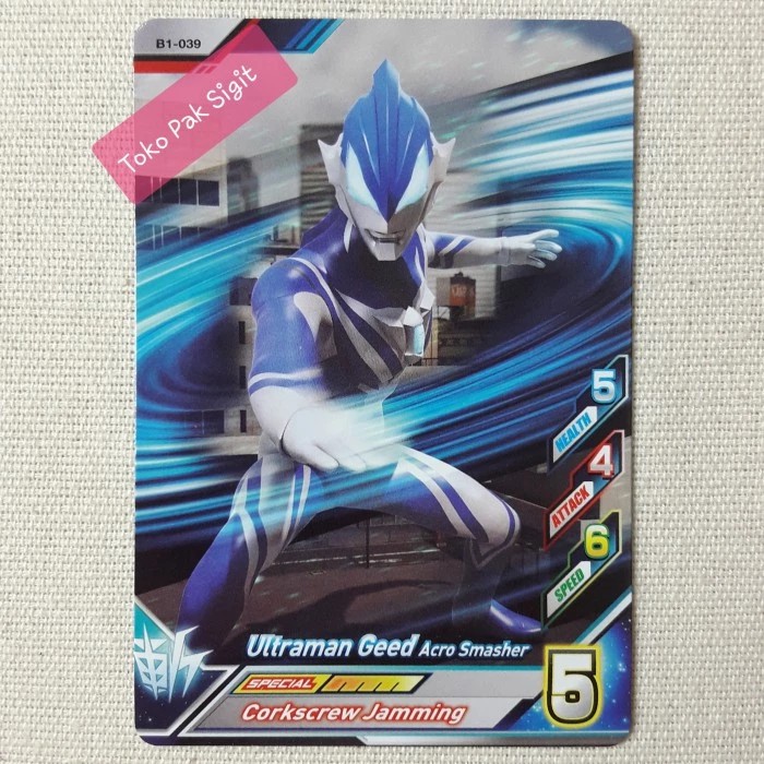 Ultraman Geed Acro Smasher B1-039 Ultraman Fusion Fight R/B Ver 01