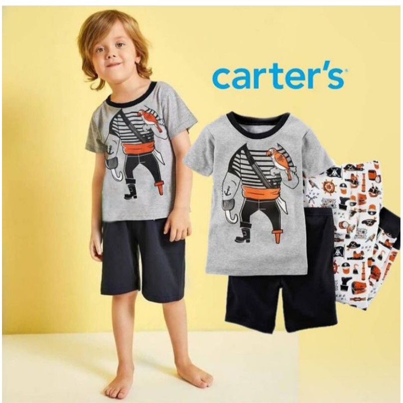 Baju Tidur / Piyama anak laki-laki Carters 3 IN 1 SET CARTERS