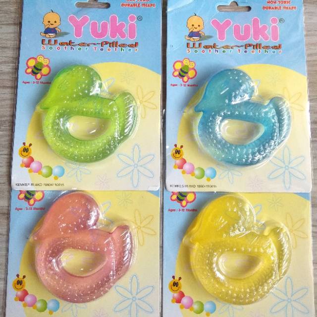 YUKI Water Filled Soother Teether / Mainan Gigitan Bayi