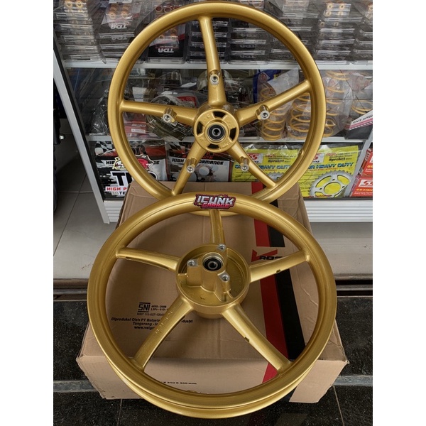 velg VROSSI SATRIA FU GSX 150 sonic 150 supra GTR 150 blade supea RC SANCA PALANG 5 GOLD