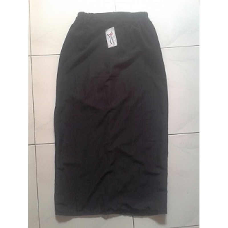 Rok Panjang Span Hitam ( Rok Kerja dan Kuliah)