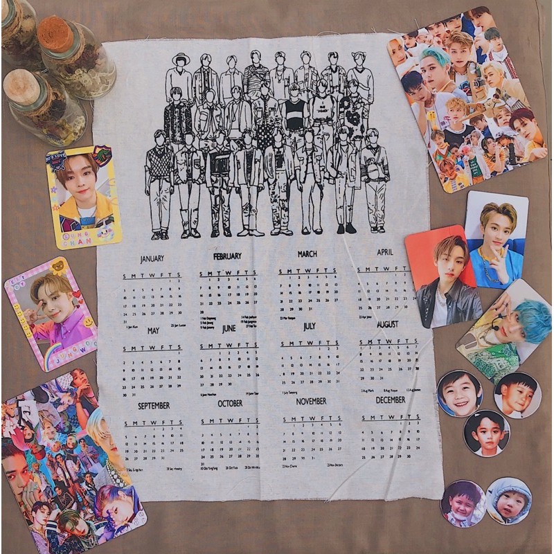 

NCT Kalender Fankit 2021