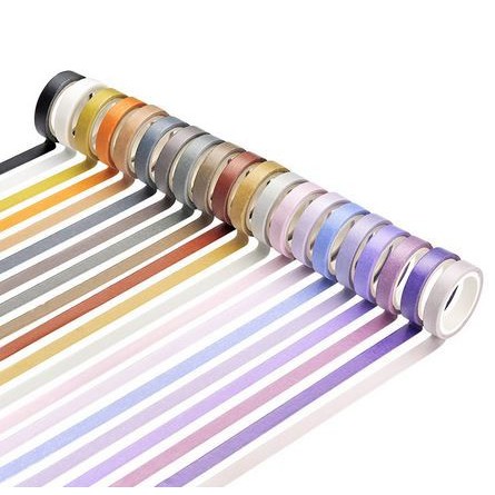 Japanese Washi Tape - Rainbow Series