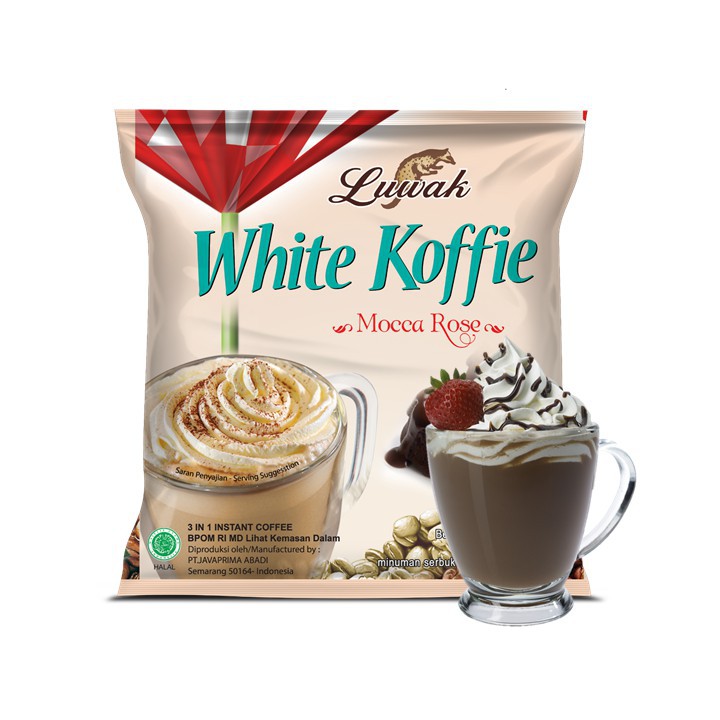 

Luwak White Koffie Mocca Rose 5x20gr