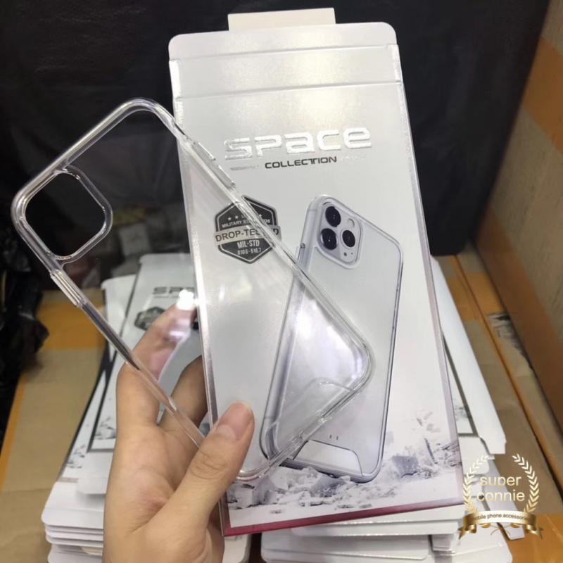 Transparent Soft Tpu Space Phone Case for iPhone 13 12 11 pro max iPhone 7 8 plus 6 6s plus XR X XS max SE 2020 Clear Shockproof Luxury Back Cover