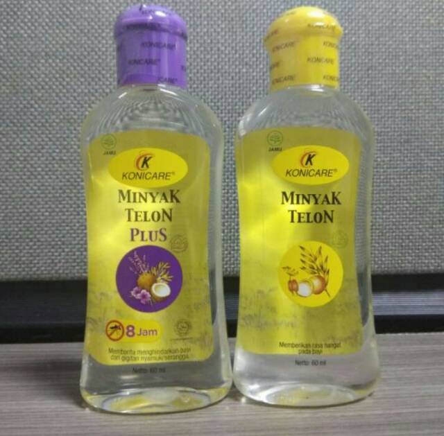 Konicare Minyak Telon Plus Biasa 60ml Shopee Indonesia