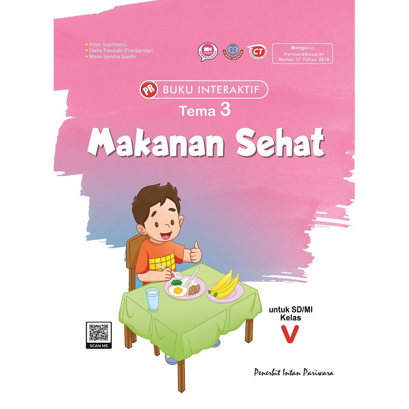 INTAN PARIWARA BUKU INTERAKTIF KELAS 5 TEMA 3 MAKANAN SEHAT