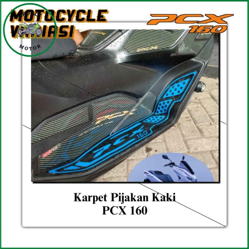 Pijakan kaki PCX 160 Bordes PCX 160 Karet Gokem