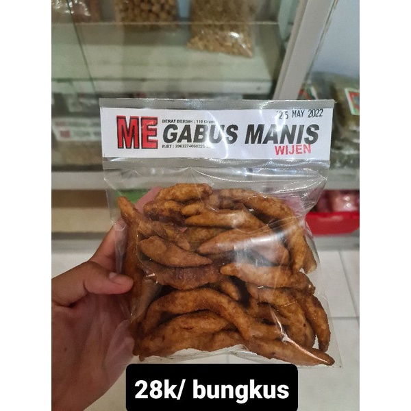 

Cemilan Gabus Manis Oleh Oleh Khas Cirebon