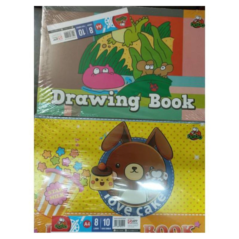 

Grosir Buku gambar Murah A4 1 pak isi 10 buku gambar