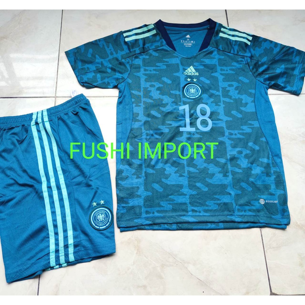 Jersey Baju Bola Anak Jermann Away Kids 2022 2023 Fullset Satu Set Grade Ori