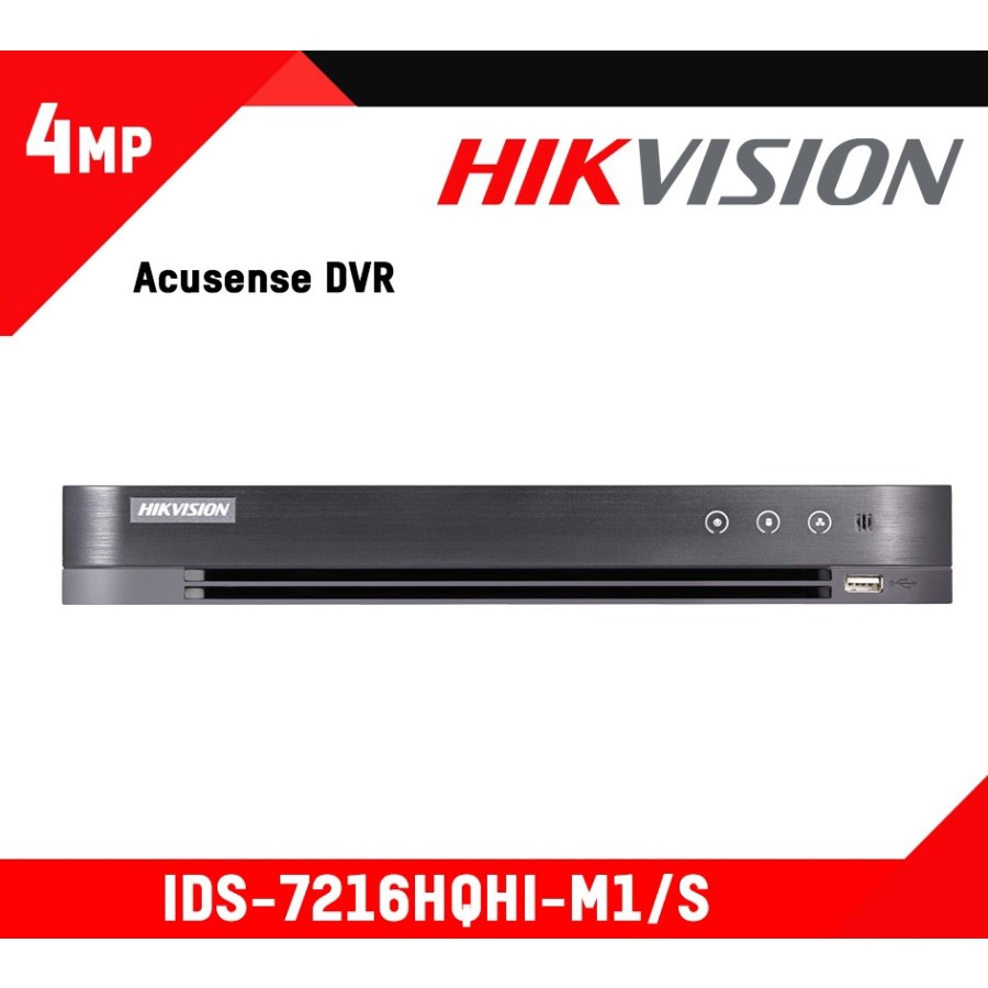 DVR Hikvision iDS-7216HQHI-M1/S 4mp Lite 16ch Accusense 7216HQHI M1 S