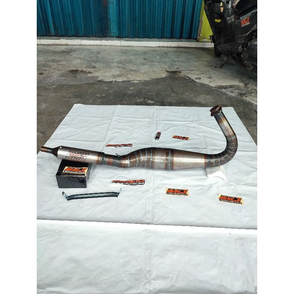 KNALPOT KOLONG PHYTON RX K RX KING RX S PLAT KARAT BKJ ORIGINAL FULLSPEK