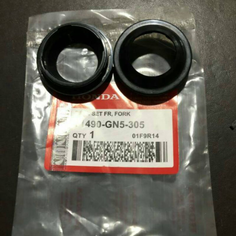 Seal Abu Tutup Shock Astrea Grand Supra Kharisma Smash Beat Vario Sepasang 2pc (GN5)