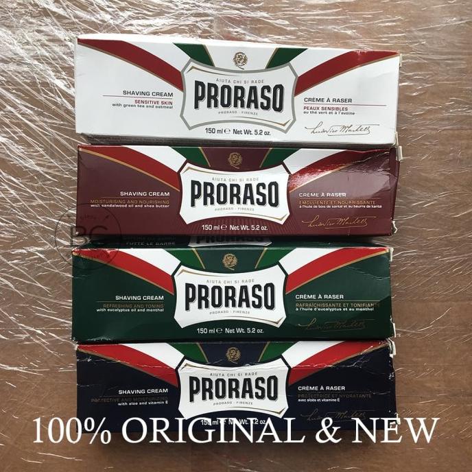Proraso Shaving Cream / Krim Cukur / Sabun Cukur Ak