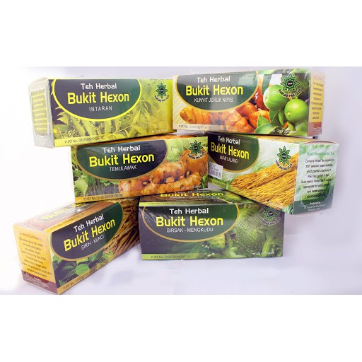 TEH HERBAL BUKIT HEXON RAMUAN PAK OLES 100% ASLI BALI 2gr X 25bags