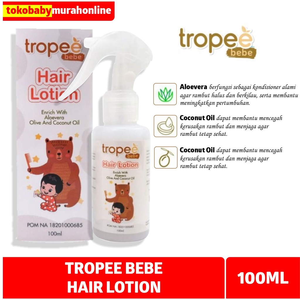 TROPEE BEBE HAIR LOTION 100ML