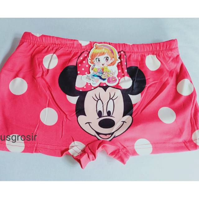 CD boxer polkadot Minimouse dan ELmo