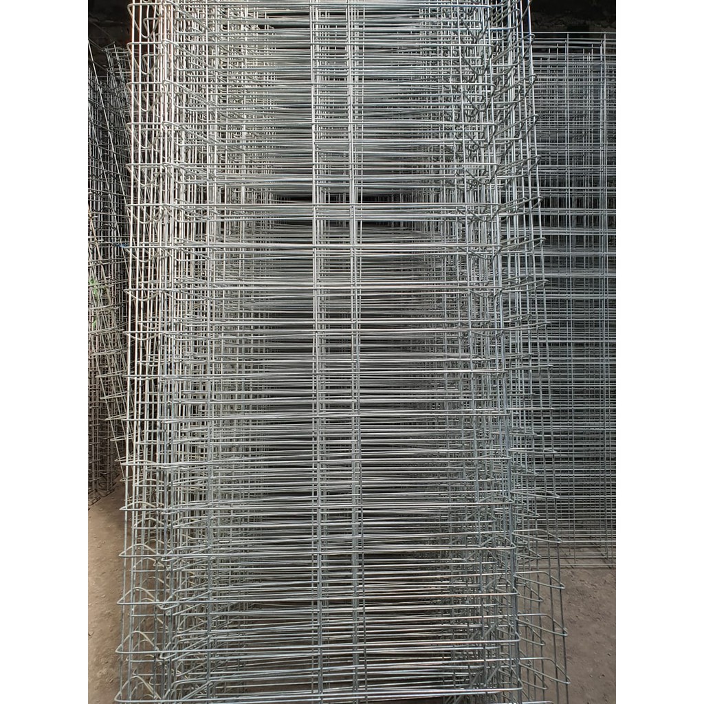 PAGAR BRC IRC MESH KAWAT GALVANIS ELECTROPLATING 8 MM X 150 CM