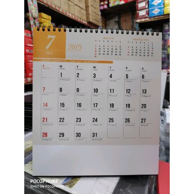 

[Promo] Kalender Meja Exekutive 2018