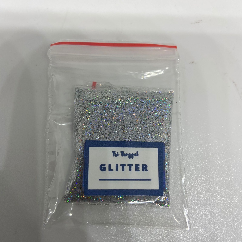 

Sparkle Glitter HOLOGRAM SILVER 3 gr Stabilo Powder Serbuk Eceran Sablon Resin Pernak Pernik Hias Hiasan Bubuk Padat Diy Kerajinan Kesenian Art Prakarya Seni Perlengkapan Bahan Craft Crafting Warna Face Paint Painting Colour Color Shopping Arena Malang