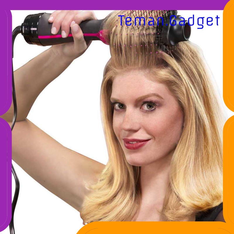 TG-FE199 OLOEY SISIR ROLLER HAIR DRYER RAMBUT 2IN1 VOLUMIZER CURLER COMB WB-336