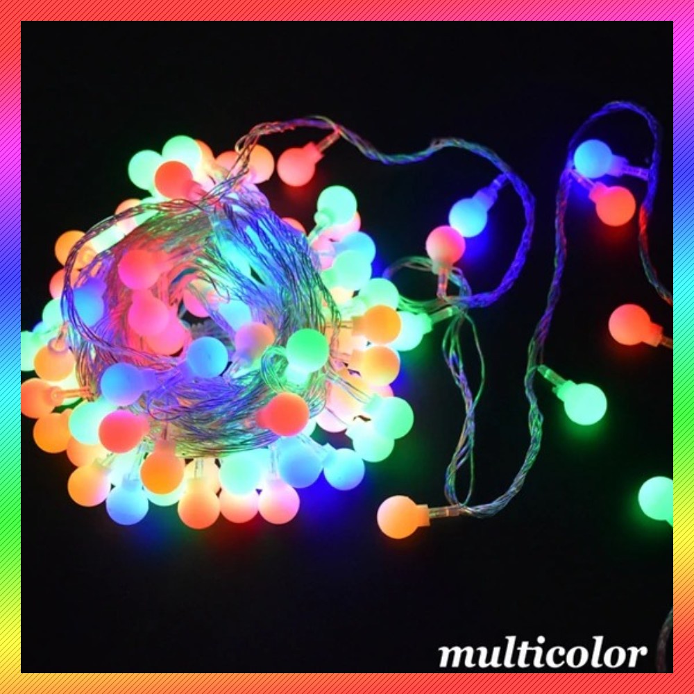 Grab Medan Lampu Hias Fairy String Light Garland 20 LED 3 Meters - XD200 RainBow XDISH